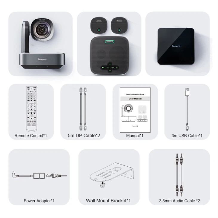 Conferencing Kit Video And Audio Camera With Speakerphone